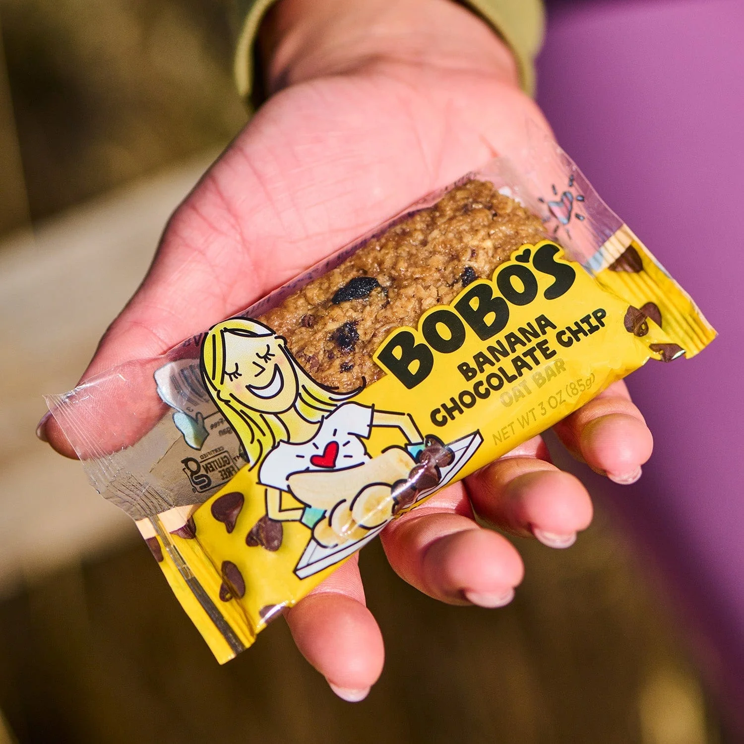 Banana Chocolate Chip Oatmeal Bar - Image 3