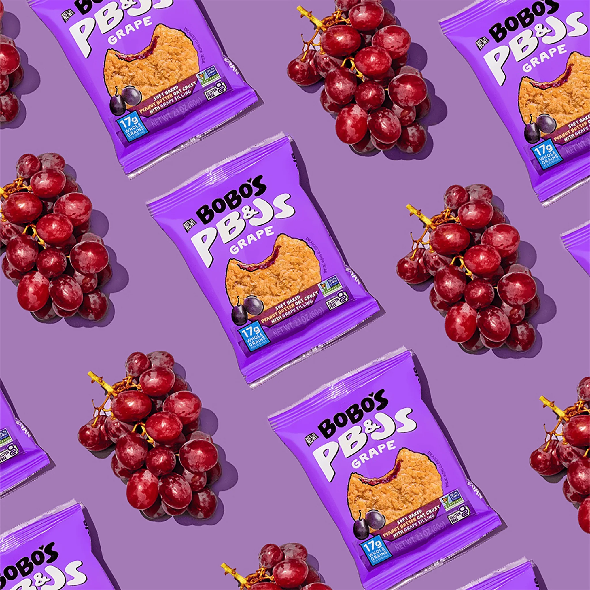 Grape PB&J Oat Snacks - Image 4