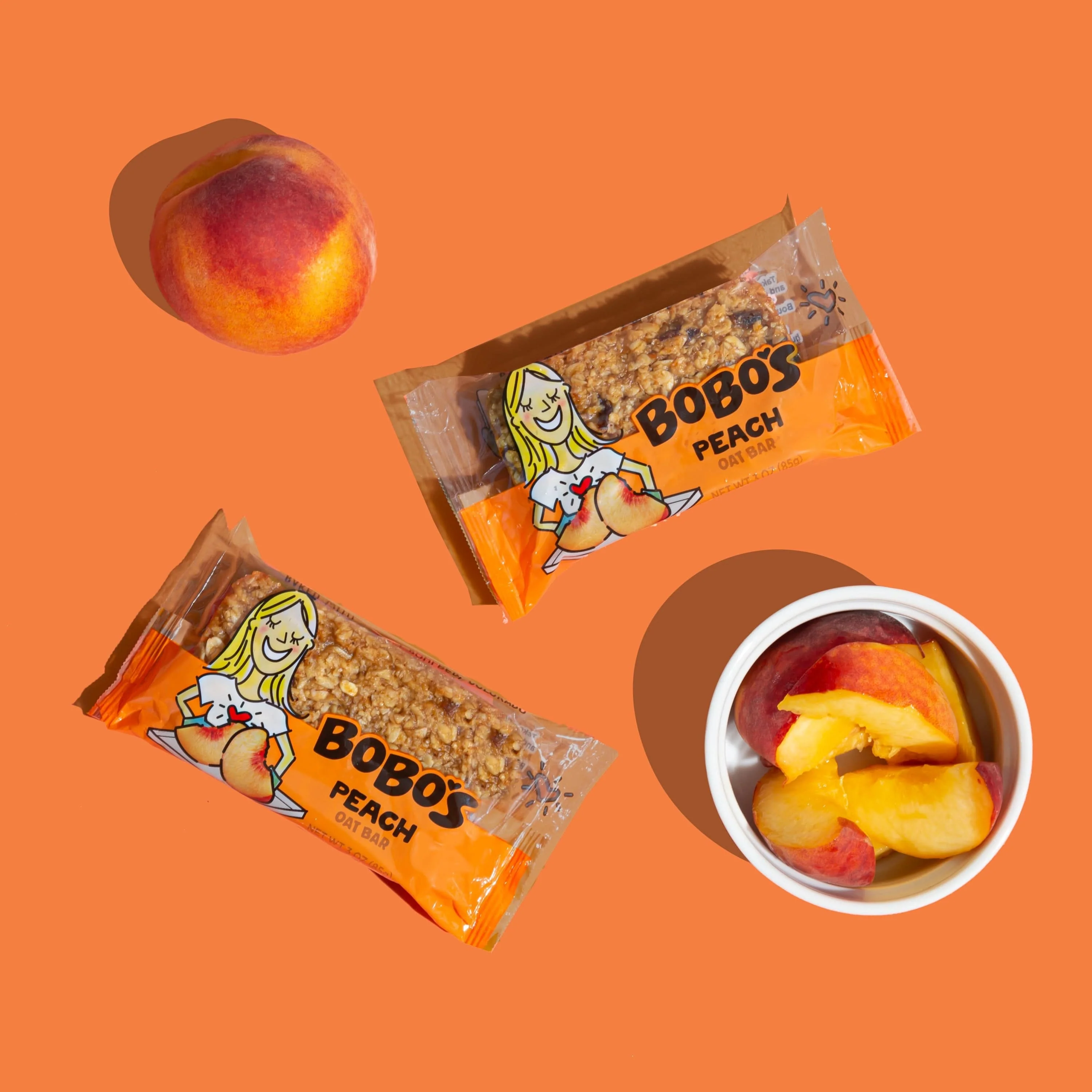 Peach Oatmeal Bar - Image 3