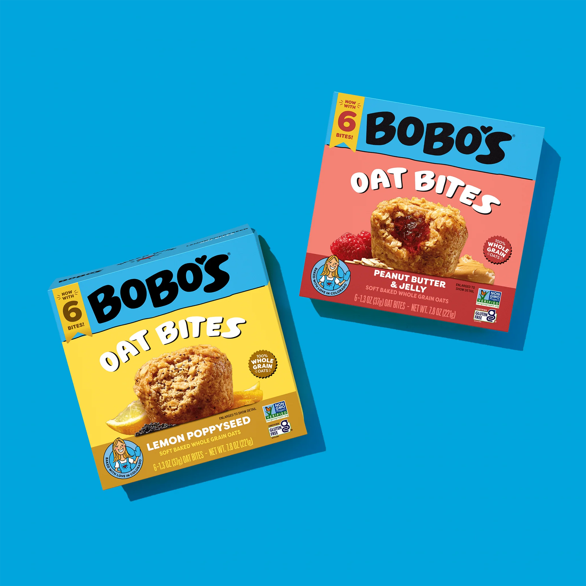 Peanut Butter & Jelly Stuff'd Oat Bites - Image 3