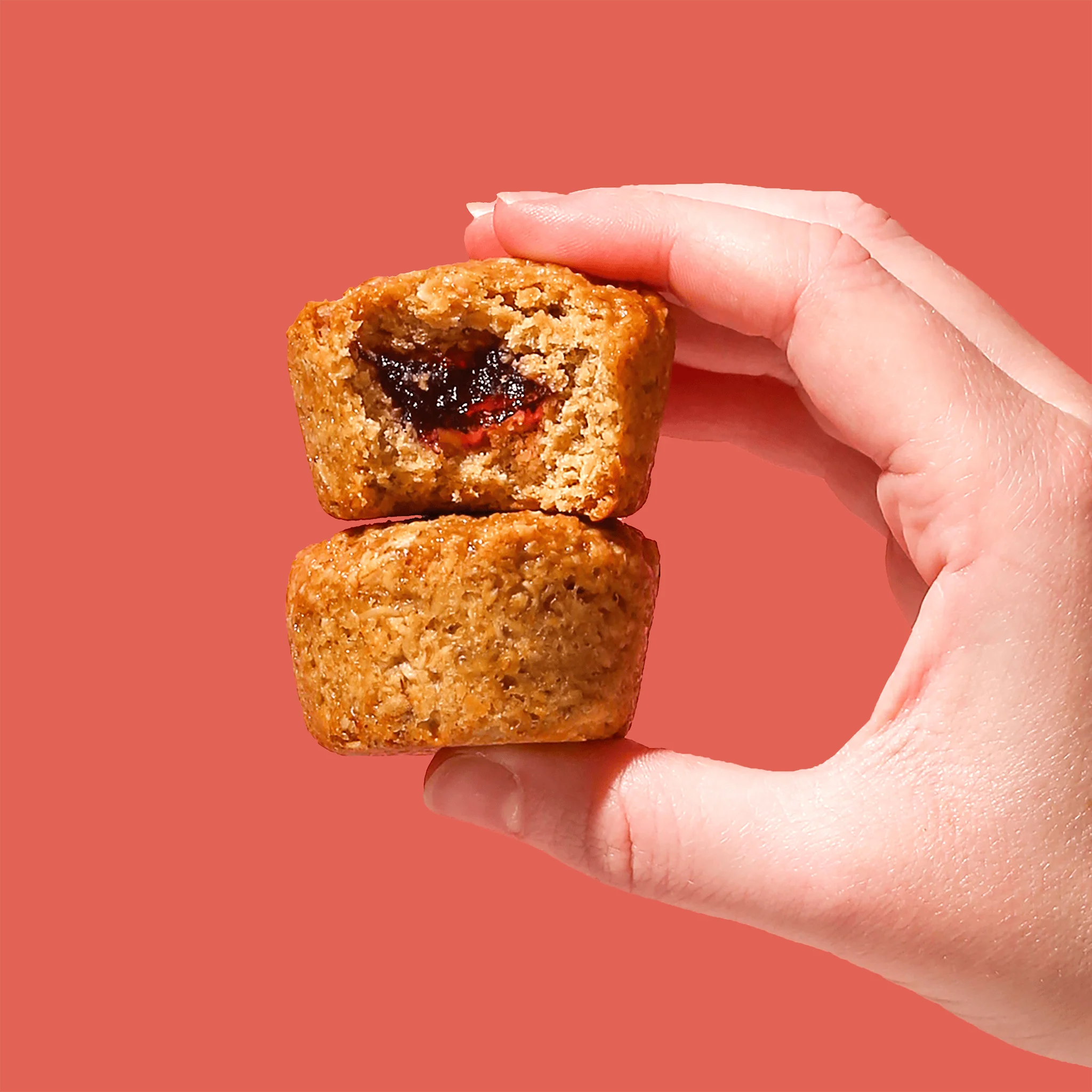 Peanut Butter & Jelly Stuff'd Oat Bites - Image 5