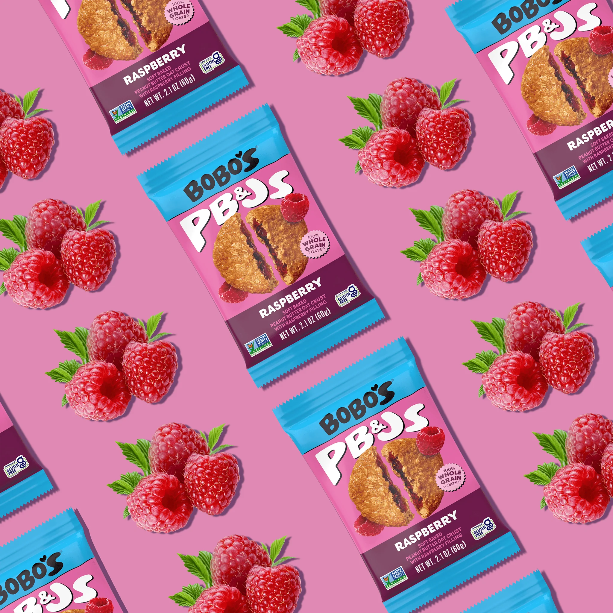 Raspberry PB&J Oat Snacks - Image 5