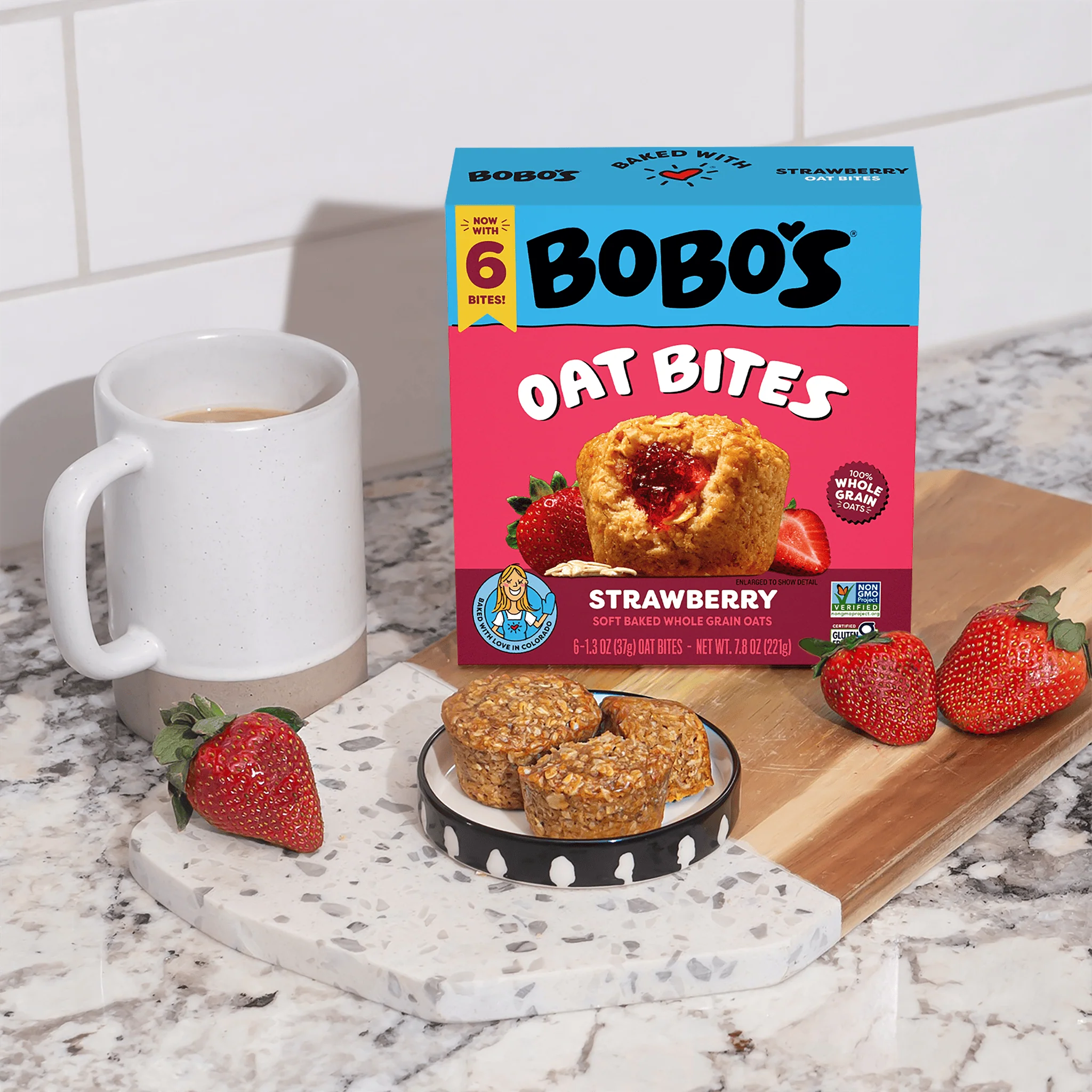 Strawberry Stuff'd Oat Bites - Image 3